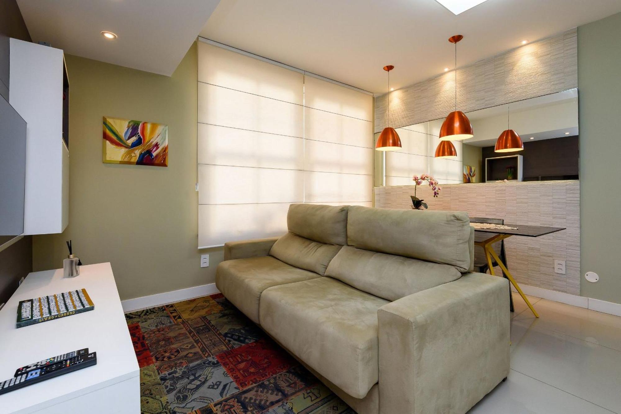 Omar Do Rio: Moderna Qto&sala A 400m De La Playa De Copacabana, Con Internet 250mbps Y Smart Tv Río de Janeiro
